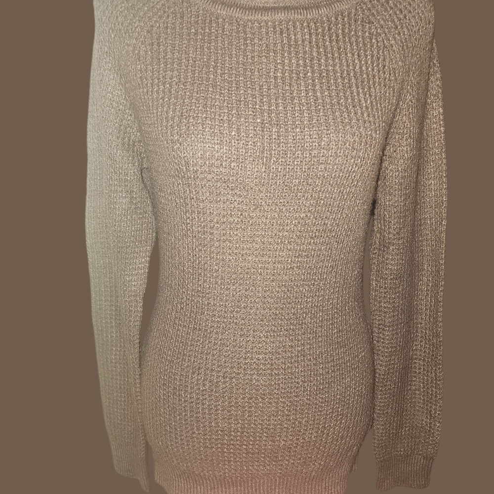 Fashion Nova Cream Knit Sweater